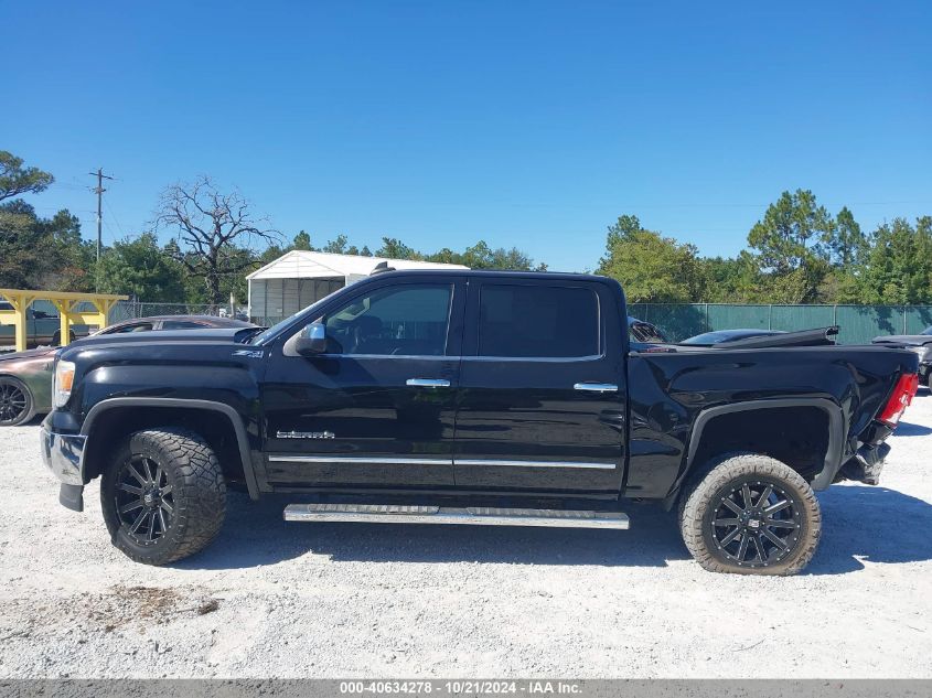 2015 GMC Sierra 1500 K1500 Slt VIN: 3GTU2VEJ1FG491077 Lot: 40634278