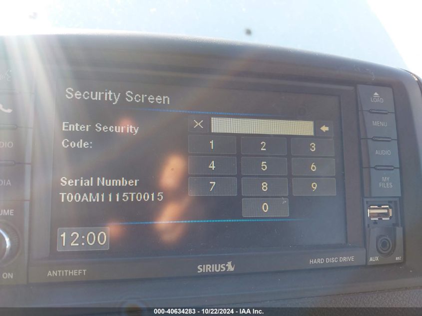 2015 Chrysler Town & Country Touring VIN: 2C4RC1BG9FR715033 Lot: 40634283