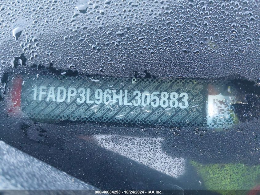 2017 FORD FOCUS ST - 1FADP3L96HL305883