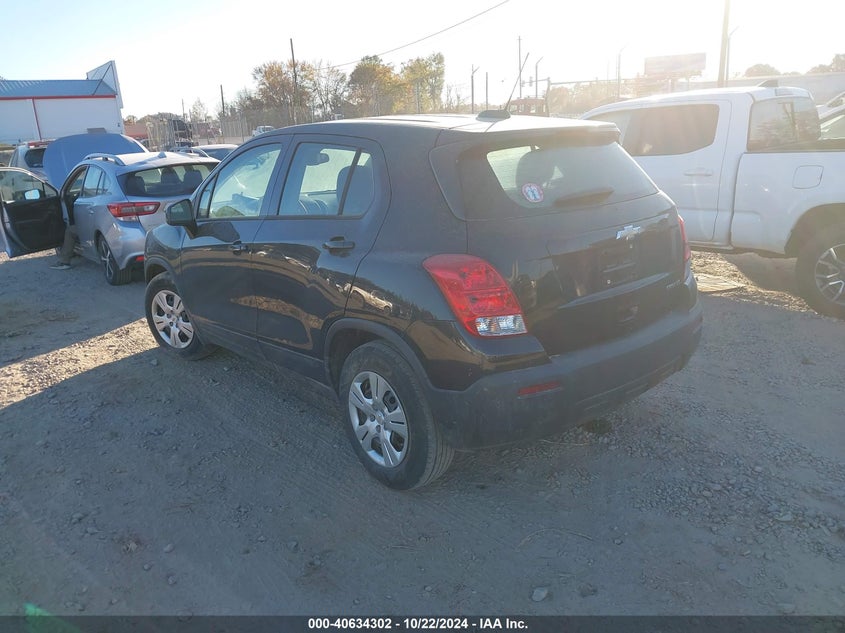 2016 CHEVROLET TRAX 1LS - KL7CJKSB0GB555689