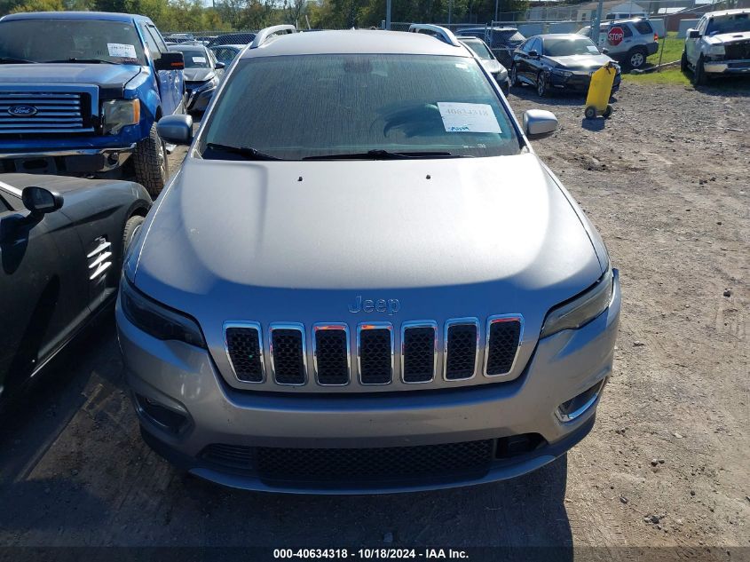 2019 Jeep Cherokee Limited Fwd VIN: 1C4PJLDB9KD443459 Lot: 40634318