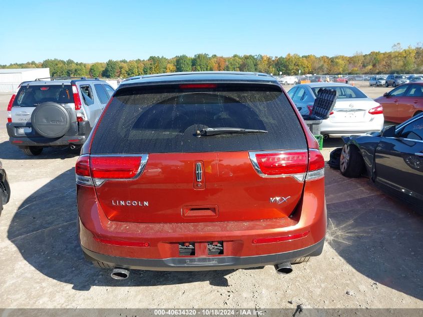 2014 Lincoln Mkx VIN: 2LMDJ6JKXEBL02967 Lot: 40634320