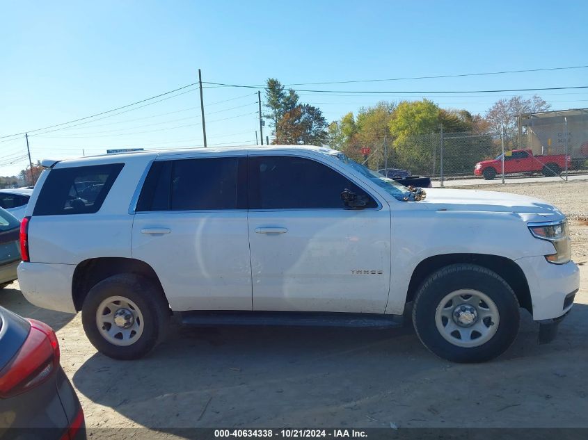 2018 Chevrolet Tahoe Commercial Fleet VIN: 1GNSKEEC7JR226513 Lot: 40634338