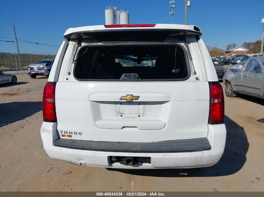 2018 Chevrolet Tahoe Commercial Fleet VIN: 1GNSKEEC7JR226513 Lot: 40634338