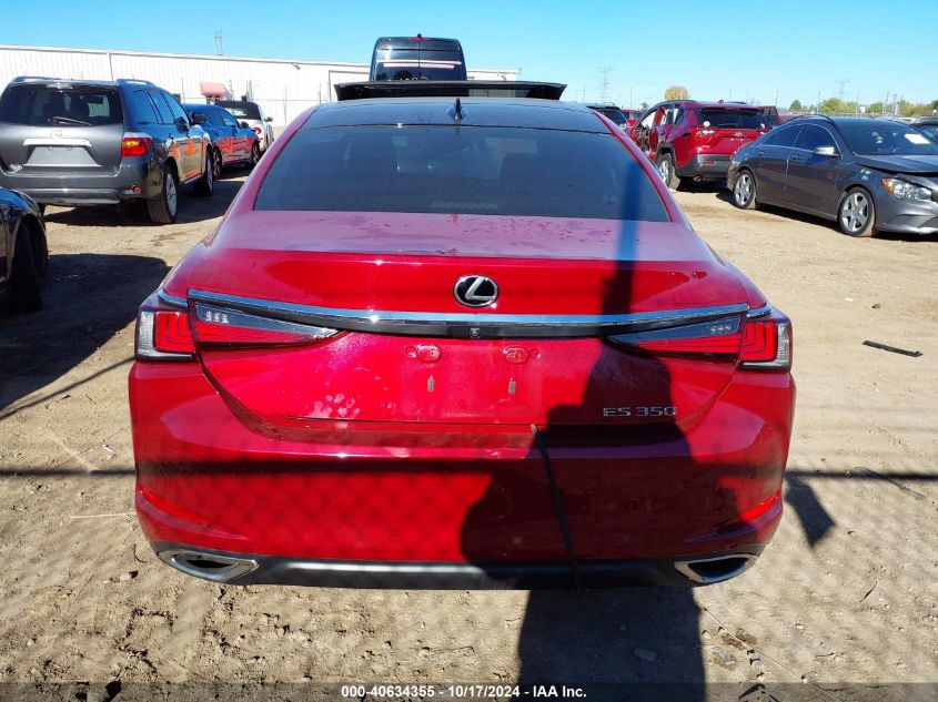 2019 Lexus Es 350 Luxury VIN: 58ABZ1B12KU003864 Lot: 40634355