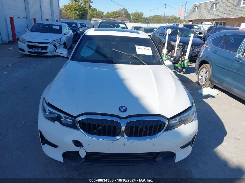 2020 BMW 330I VIN: 3MW5R1J02L8B13780 Lot: 40634386