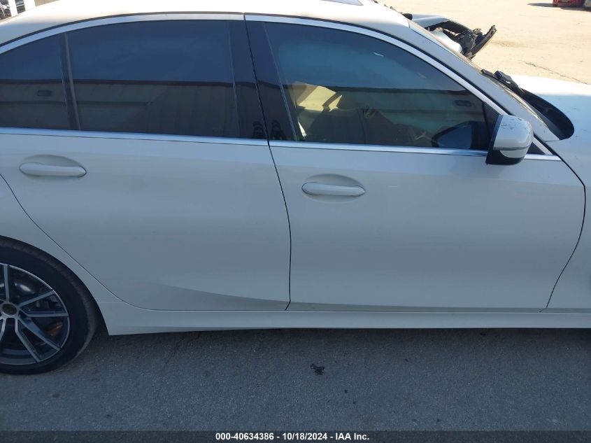 2020 BMW 330I VIN: 3MW5R1J02L8B13780 Lot: 40634386