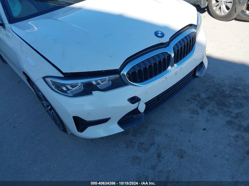 2020 BMW 330I VIN: 3MW5R1J02L8B13780 Lot: 40634386