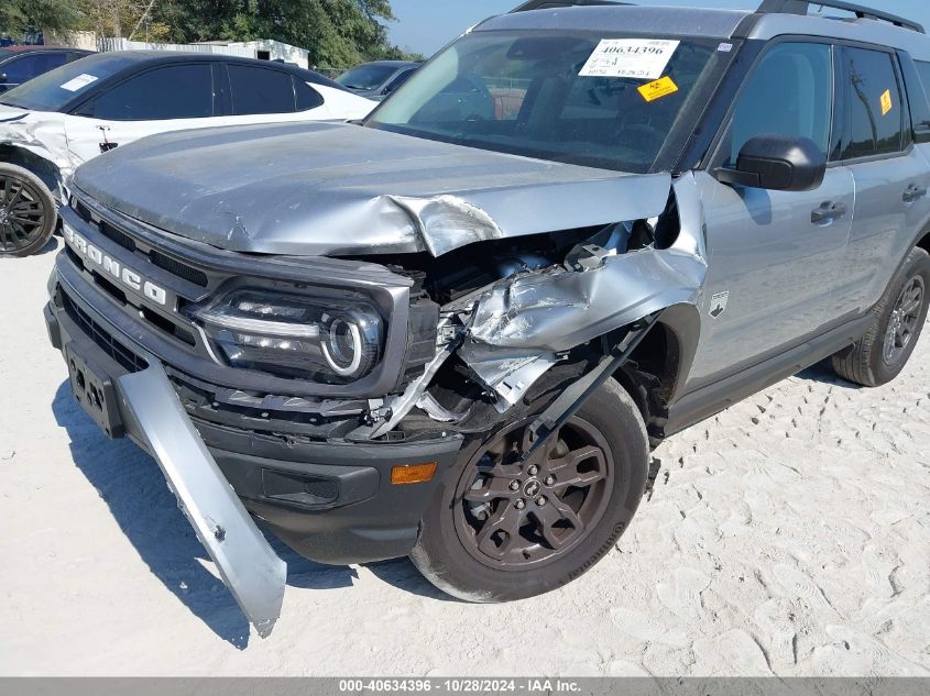 2022 Ford Bronco Sport Big Bend VIN: 3FMCR9B66NRD66122 Lot: 40634396