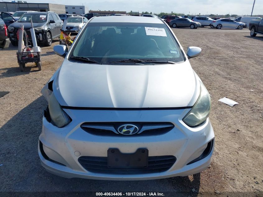 2012 Hyundai Accent Gls VIN: KMHCT4AE9CU163342 Lot: 40634406