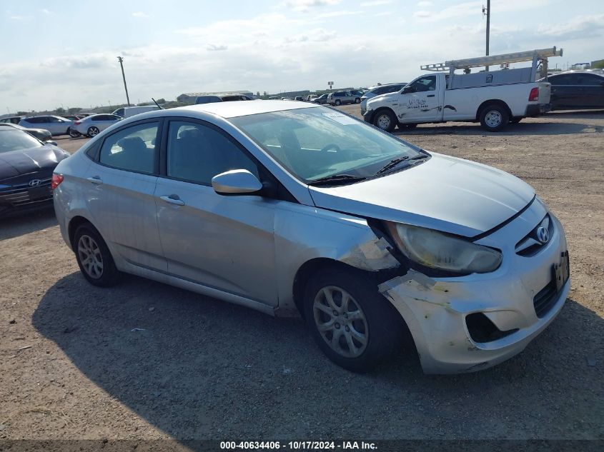 2012 Hyundai Accent Gls VIN: KMHCT4AE9CU163342 Lot: 40634406