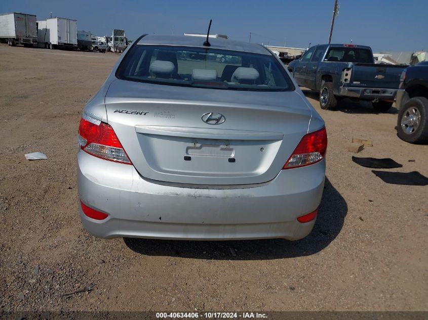 2012 Hyundai Accent Gls VIN: KMHCT4AE9CU163342 Lot: 40634406