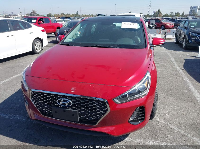 2018 Hyundai Elantra Gt VIN: KMHH35LE0JU076743 Lot: 40634413