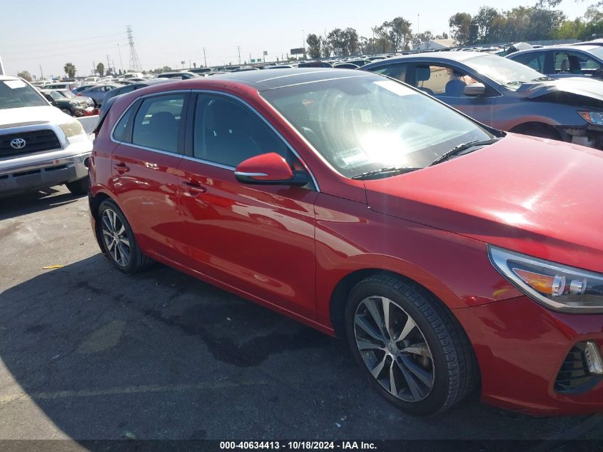 2018 Hyundai Elantra Gt VIN: KMHH35LE0JU076743 Lot: 40634413