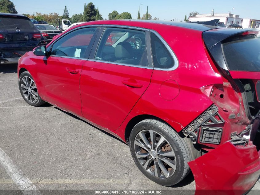 2018 Hyundai Elantra Gt VIN: KMHH35LE0JU076743 Lot: 40634413