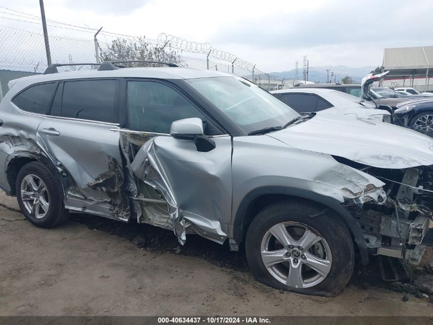 2020 Toyota Highlander L VIN: 5TDCZRAHXLS017871 Lot: 40634437