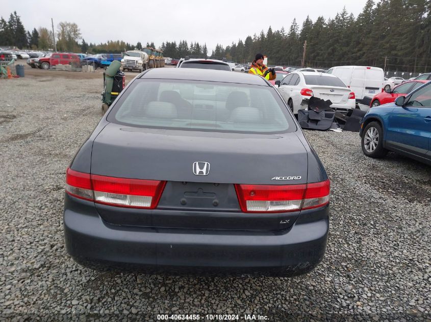 2004 Honda Accord 2.4 Lx VIN: 1HGCM56414A165338 Lot: 40634455