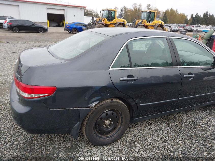 2004 Honda Accord 2.4 Lx VIN: 1HGCM56414A165338 Lot: 40634455