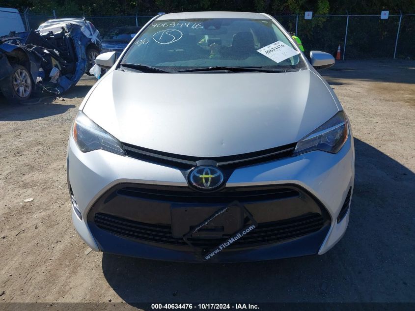 2017 Toyota Corolla Le VIN: 2T1BURHE8HC918727 Lot: 40634476