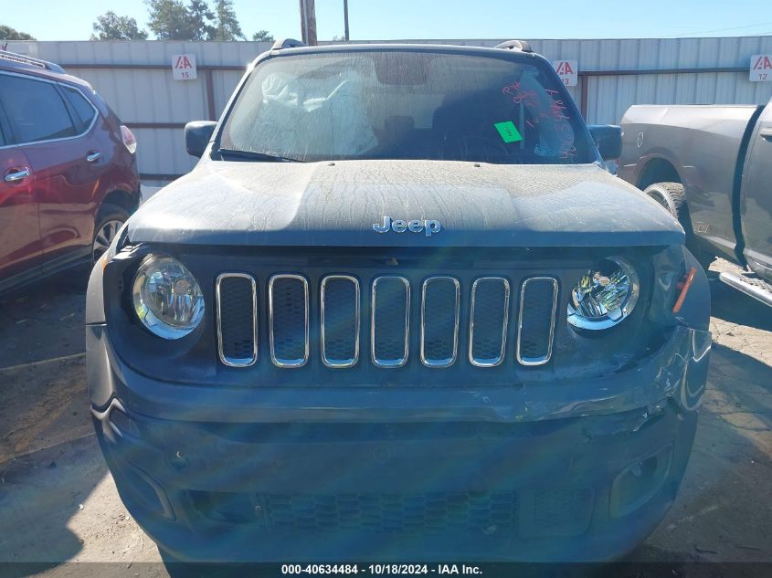 2016 Jeep Renegade Latitude VIN: ZACCJABT2GPE30432 Lot: 40634484