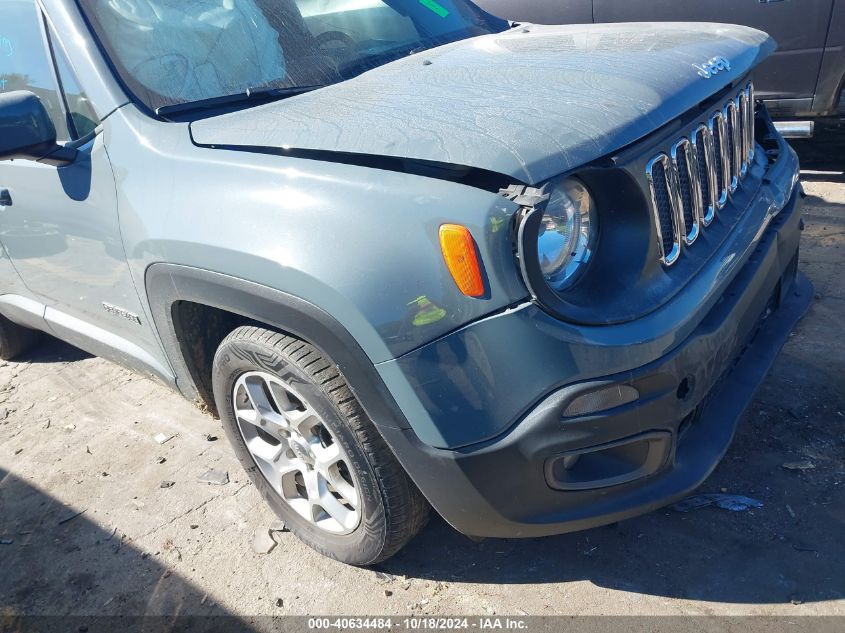 2016 Jeep Renegade Latitude VIN: ZACCJABT2GPE30432 Lot: 40634484