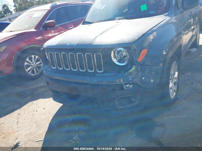 2016 Jeep Renegade Latitude VIN: ZACCJABT2GPE30432 Lot: 40634484