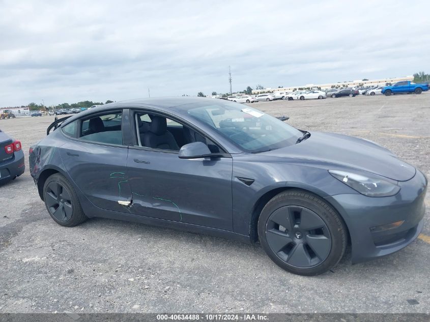 VIN 5YJ3E1EA4PF570469 2023 TESLA MODEL 3 no.14