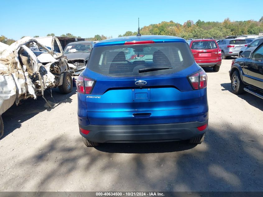 2018 Ford Escape S VIN: 1FMCU0F77JUA27739 Lot: 40634500