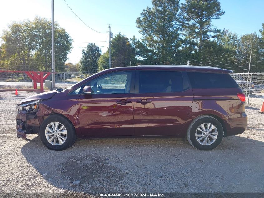 2016 Kia Sedona Lx VIN: KNDMB5C10G6083224 Lot: 40634502