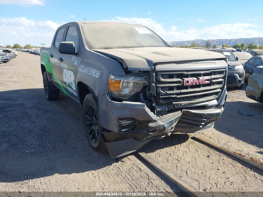 Vin: 1gtg5bea0m1274425, lot: 41123642, gmc canyon 2wd  short box elevation standard 2021 img_1