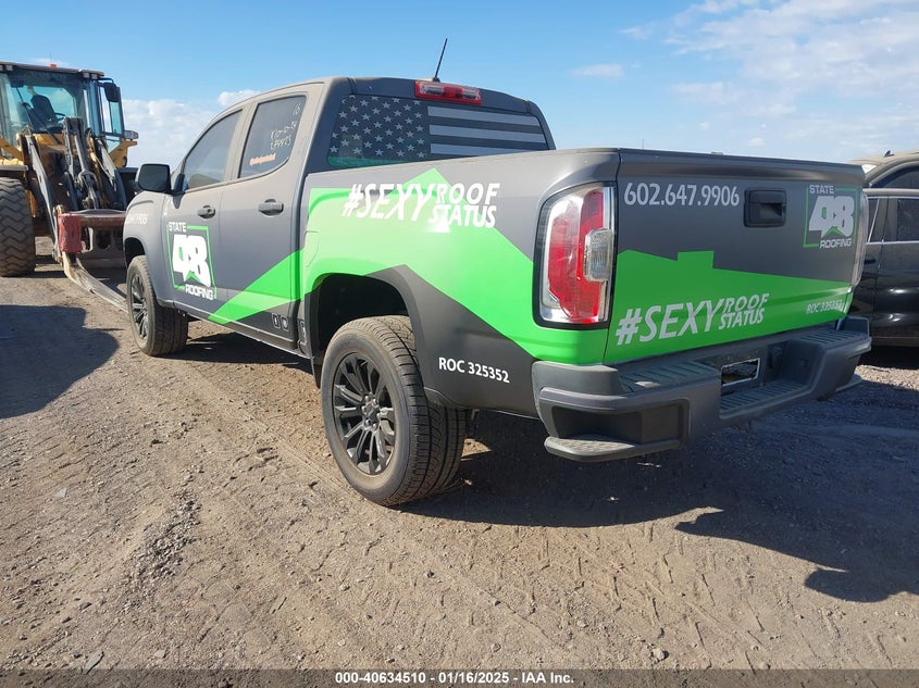 Vin: 1gtg5bea0m1274425, lot: 41123642, gmc canyon 2wd  short box elevation standard 20213