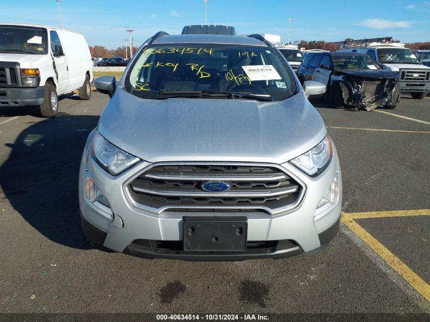 2021 Ford Ecosport Se VIN: MAJ3S2GE5MC417466 Lot: 40634514