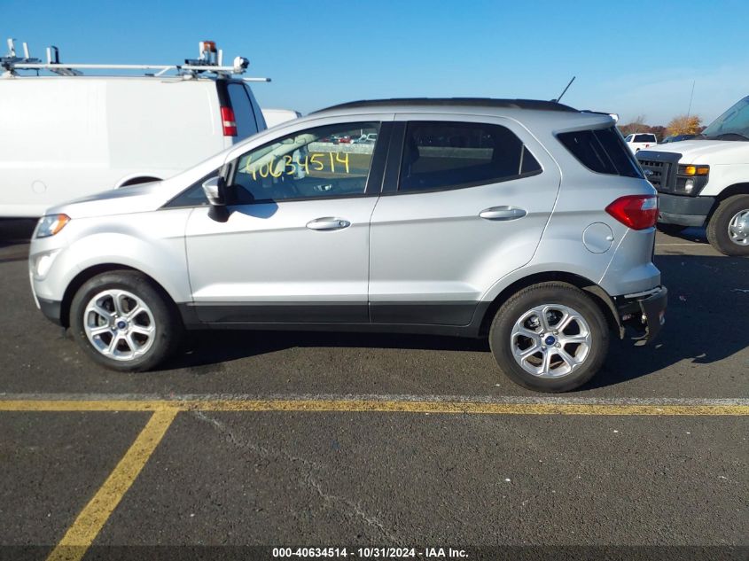 2021 Ford Ecosport Se VIN: MAJ3S2GE5MC417466 Lot: 40634514