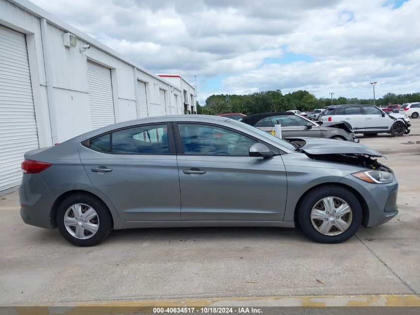 2018 Hyundai Elantra Se VIN: KMHD74LF3JU648457 Lot: 40634517