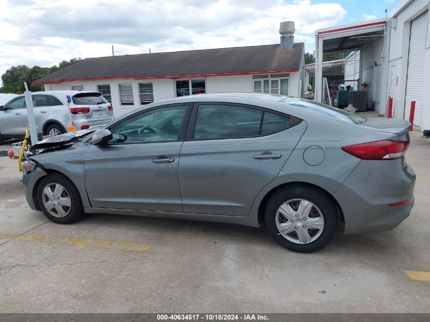 2018 Hyundai Elantra Se VIN: KMHD74LF3JU648457 Lot: 40634517