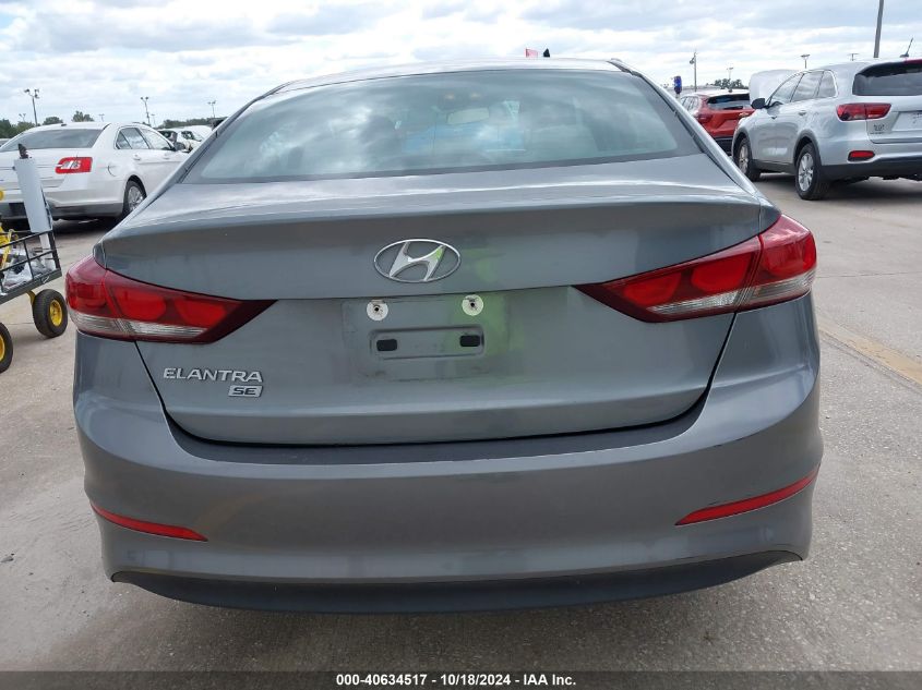 2018 Hyundai Elantra Se VIN: KMHD74LF3JU648457 Lot: 40634517