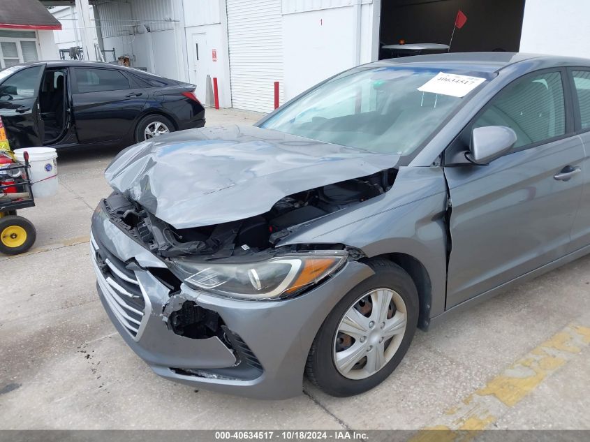 2018 Hyundai Elantra Se VIN: KMHD74LF3JU648457 Lot: 40634517