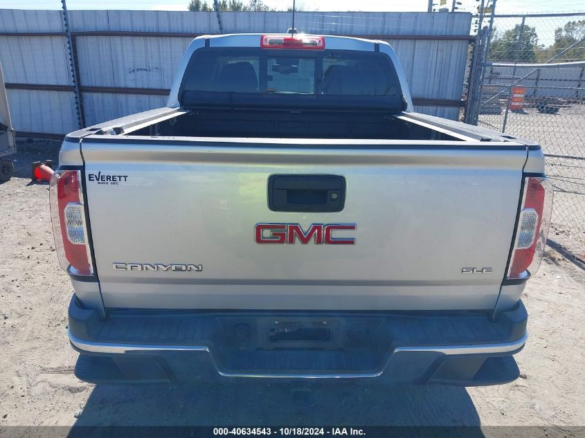 2016 GMC Canyon Sle VIN: 1GTG5CE36G1392717 Lot: 40634543