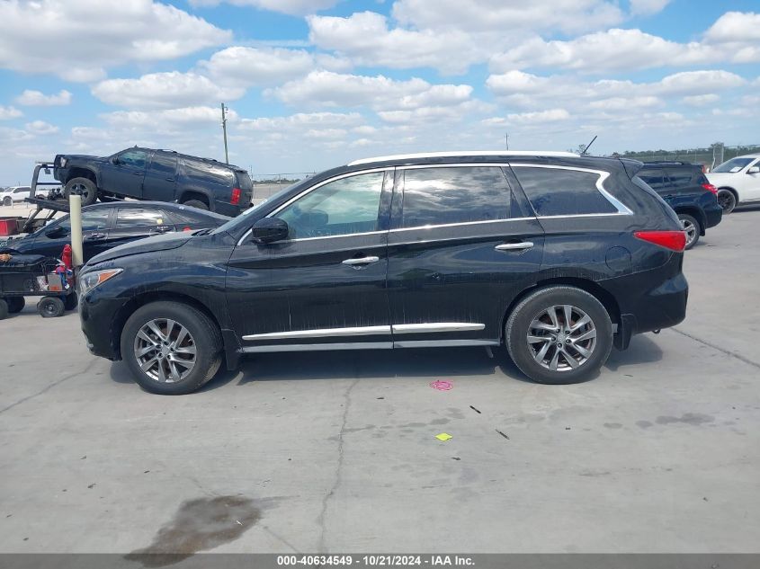 2014 Infiniti Qx60 VIN: 5N1AL0MMXEC527313 Lot: 40634549