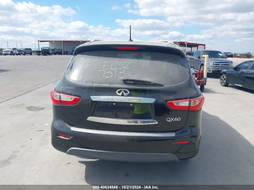 2014 Infiniti Qx60 VIN: 5N1AL0MMXEC527313 Lot: 40634549