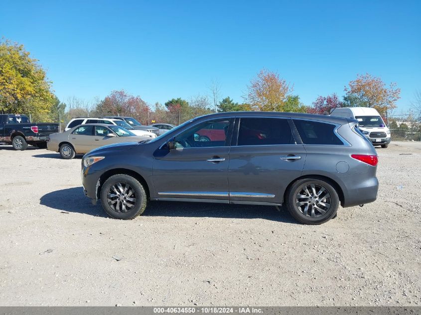 2013 Infiniti Jx35 VIN: 5N1AL0MM0DC320167 Lot: 40634550