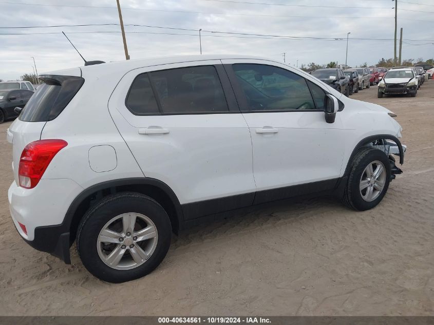 2022 Chevrolet Trax Awd Ls VIN: KL7CJNSM0NB506640 Lot: 40634561