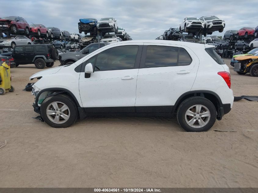 2022 Chevrolet Trax Awd Ls VIN: KL7CJNSM0NB506640 Lot: 40634561