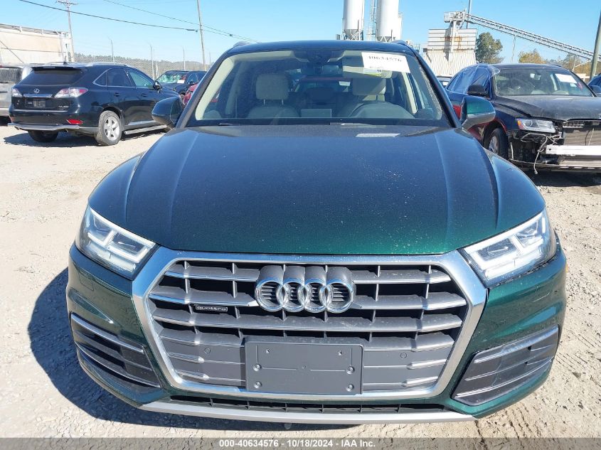 2018 Audi Q5 2.0T Premium/2.0T Tech Premium VIN: WA1BNAFY5J2060532 Lot: 40634576