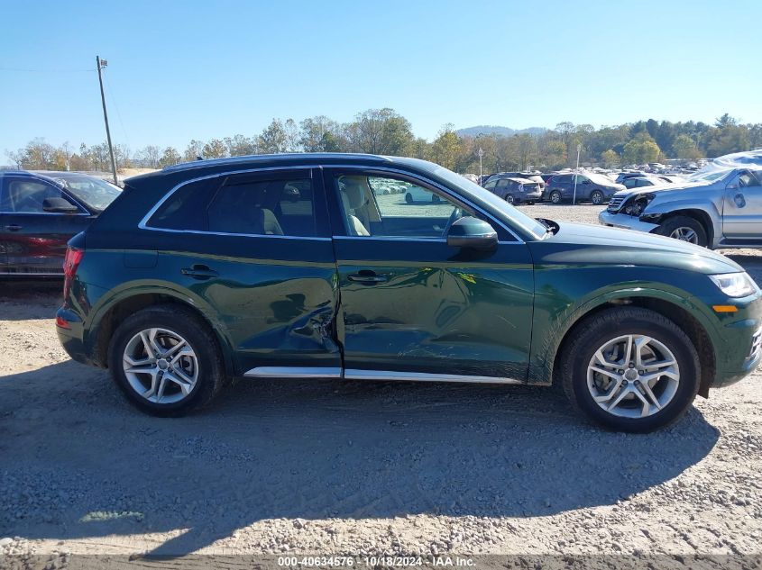 2018 Audi Q5 2.0T Premium/2.0T Tech Premium VIN: WA1BNAFY5J2060532 Lot: 40634576