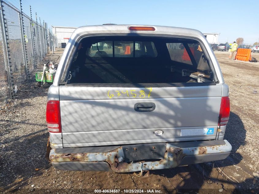 2003 Dodge Dakota Sport/Sxt VIN: 1D7HL38X63S348543 Lot: 40634587