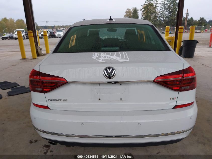 2017 Volkswagen Passat 1.8T Se VIN: 1VWGT7A33HC076827 Lot: 40634589