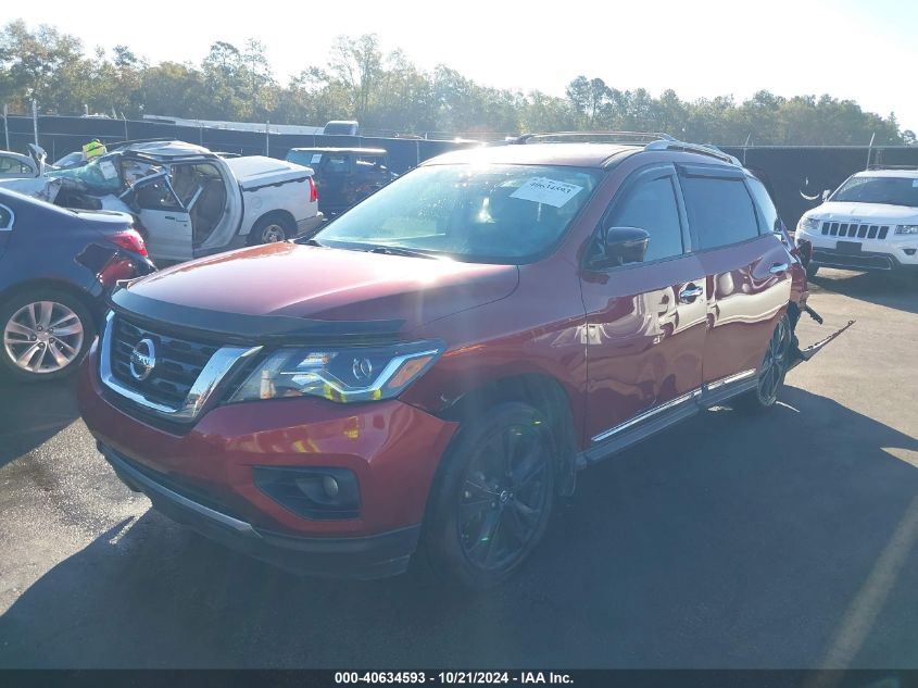 VIN 5N1DR2MM5HC661190 2017 NISSAN PATHFINDER no.2