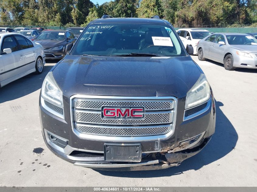 2015 GMC Acadia Denali VIN: 1GKKVTKD0FJ344012 Lot: 40634601