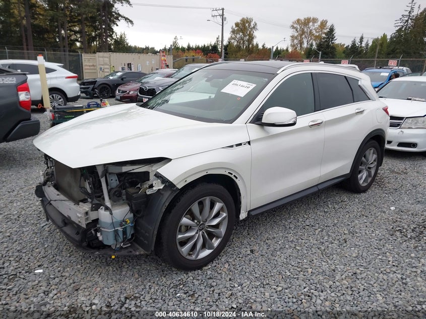 2022 INFINITI QX50 2.0L I-4 DI, DOHC, V(VIN: 3PCAJ5BB6NF121153